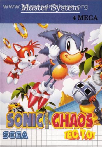 Cover Sonic Chaos for Master System II